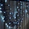 WeRChristmas 180 Chasing Cluster Light String, Bright White