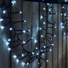 WeRChristmas 240 Chasing Cluster Light String, Bright White