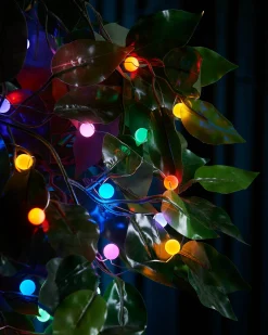 WeRChristmas 80 Pastel Multi-Coloured Micro LED Berry Lights, 6 M