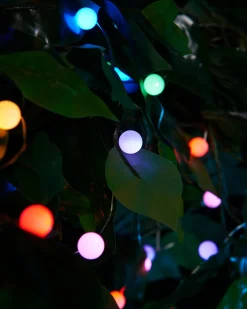 WeRChristmas 80 Pastel Multi-Coloured Micro LED Berry Lights, 6 M