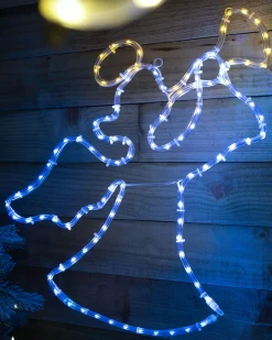 WeRChristmas Angel Rope Light Silhouette, 49 Cm