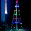 WeRChristmas Animated Flashing Pop-Up Christmas Tree, 190 Cm