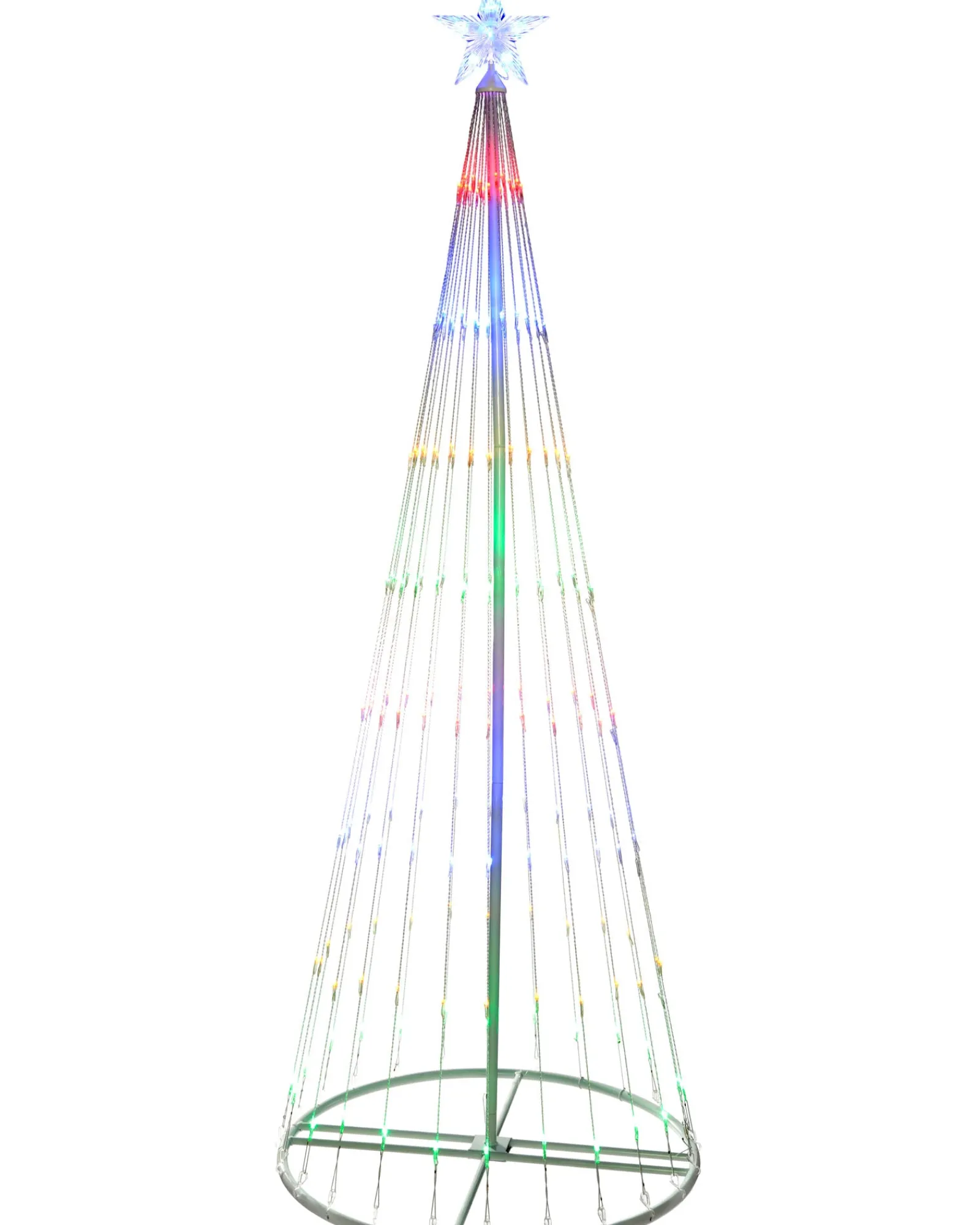 WeRChristmas Animated Flashing Pop-Up Christmas Tree, 190 Cm
