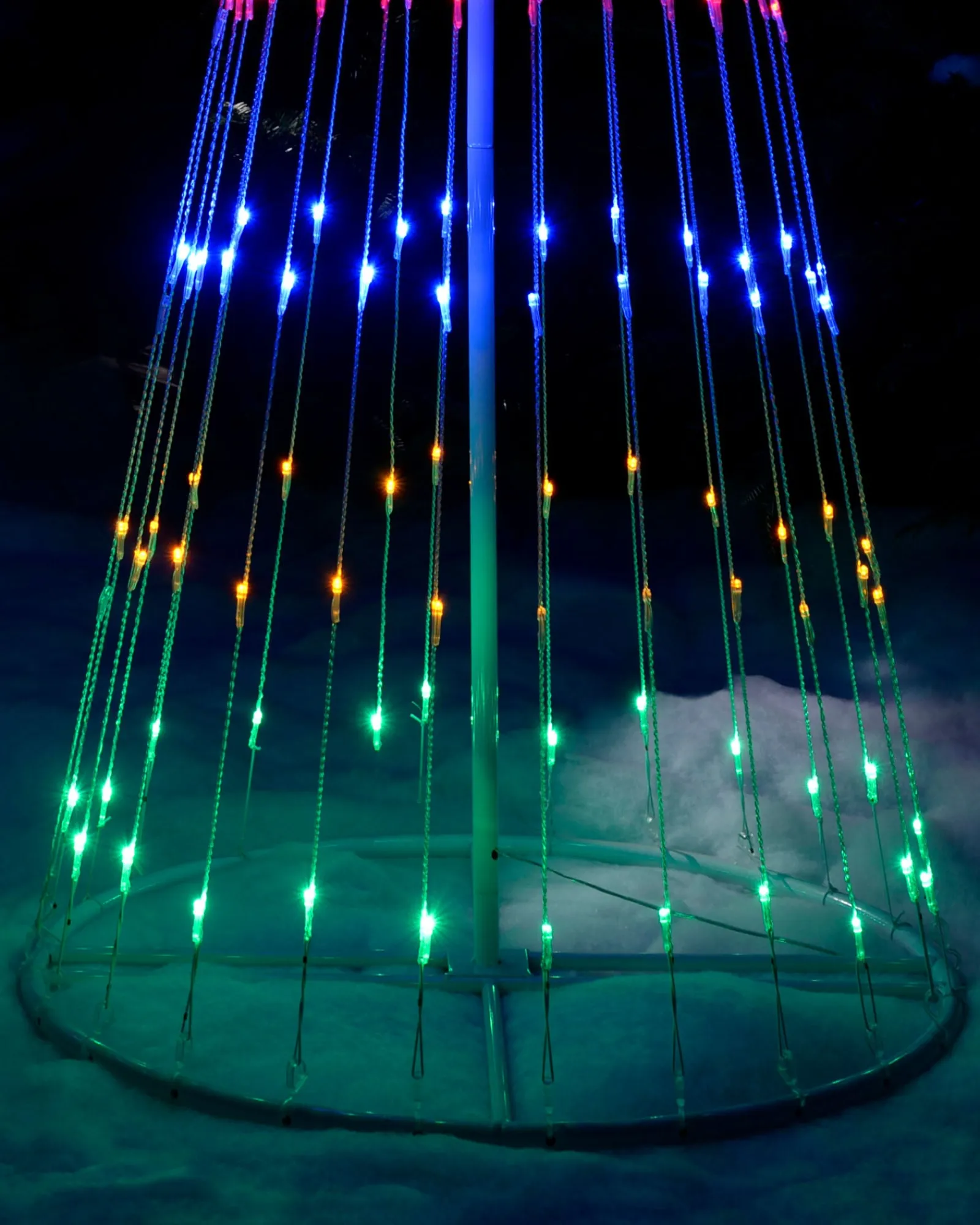 WeRChristmas Animated Flashing Pop-Up Christmas Tree, 190 Cm