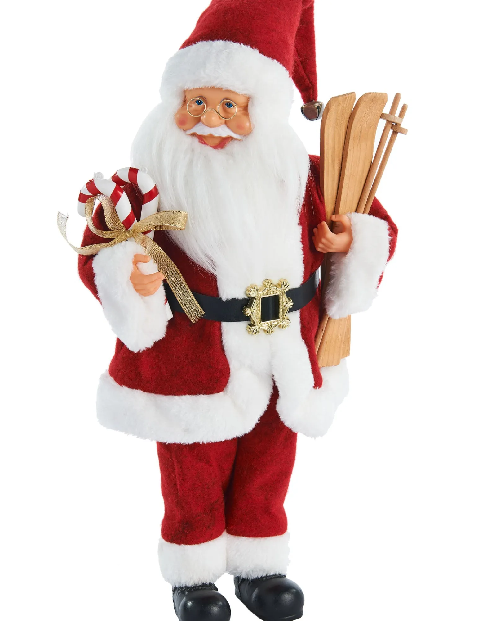WeRChristmas Animated Musical Standing Santa Figurine, 45 Cm