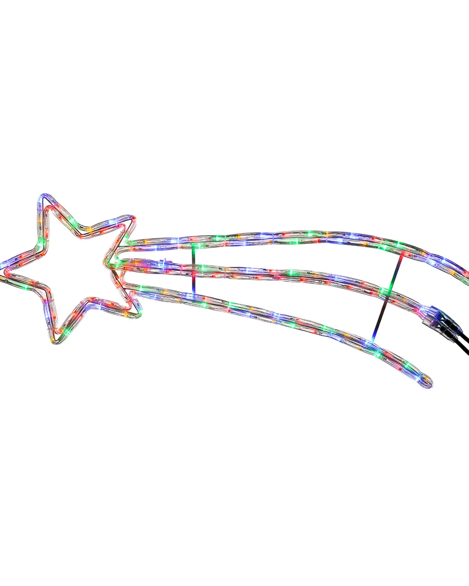 WeRChristmas Animated Shooting Star LED Rope Lights Silhouette With Speed Controller, 90 Cm - Large