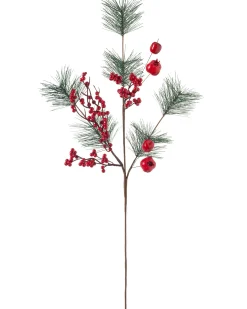 WeRChristmas Artificial Berries Tree Pick, Red, 66 Cm