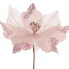 WeRChristmas Artificial Poinsettia Flower, Pink, 30 Cm