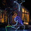 WeRChristmas Baby Jesus Rope Light Silhouette, 200 Cm
