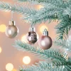 WeRChristmas Baby Pink Shatterproof Baubles, 36 Pack, 3 Cm