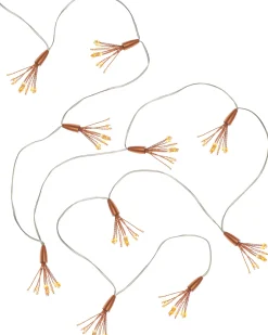 WeRChristmas Battery Operated Firework Copper Wire Light String, 2 M