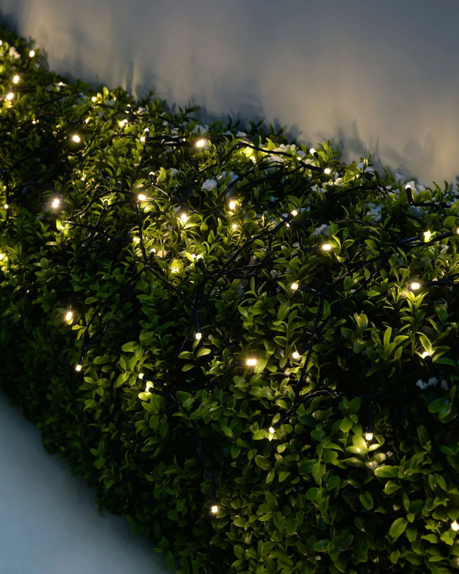 WeRChristmas Battery Operated Multi-Function 100 LED Light String With Timer, Warm White