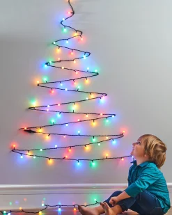 WeRChristmas Berry Multi-Function 50 LED Connectable Light String, Multi-Coloured