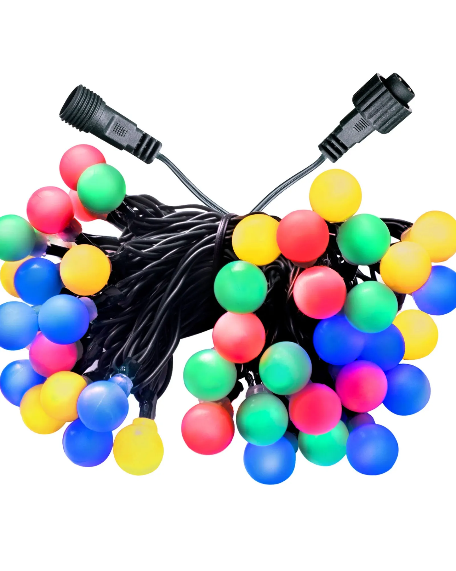 WeRChristmas Berry Multi-Function 50 LED Connectable Light String, Multi-Coloured
