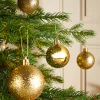 WeRChristmas Christmas Gold Shatterproof Bauble, 50 Pack
