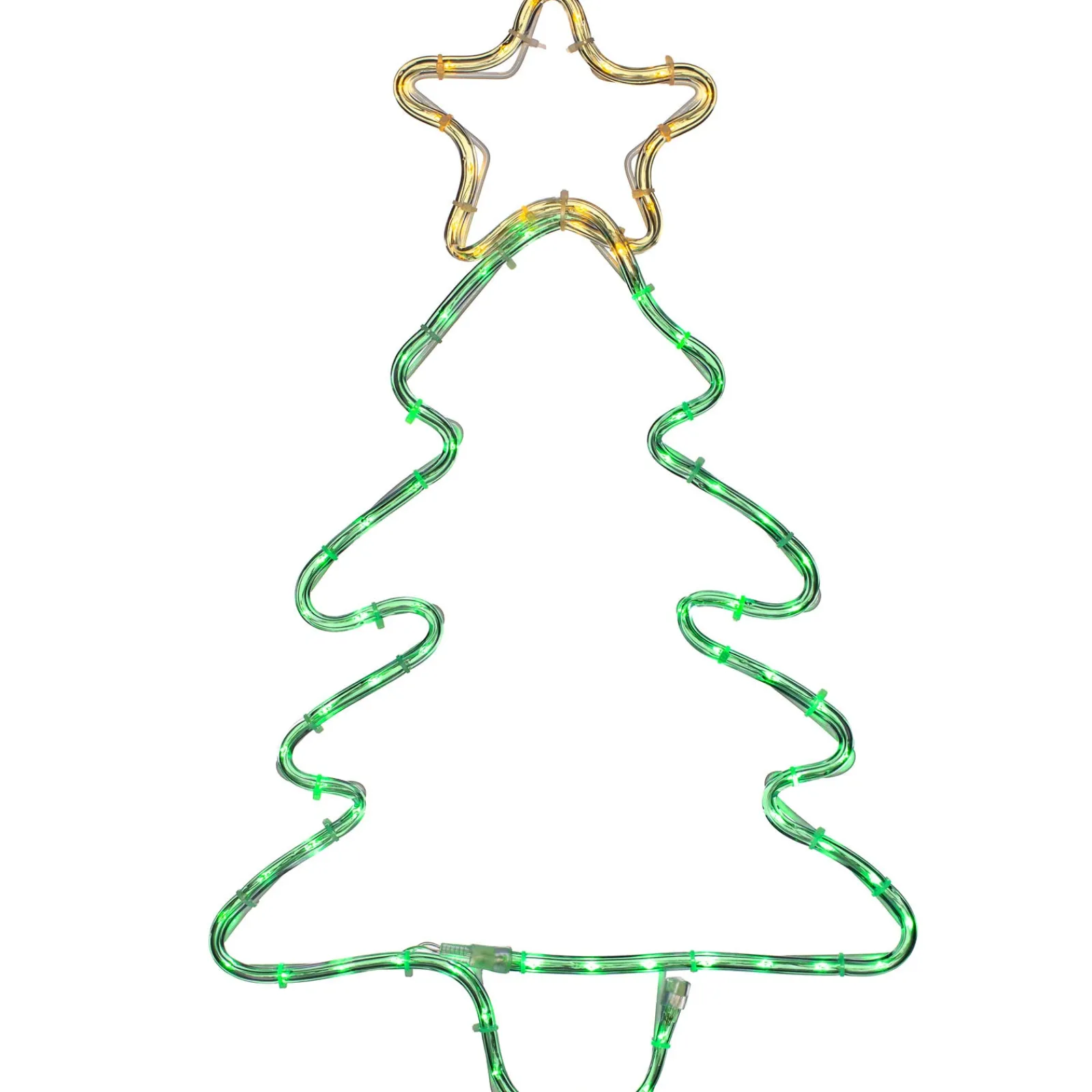 WeRChristmas Christmas Tree Rope Light Silhouette, 48 Cm