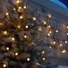 WeRChristmas Connectable Berry 50 LED Light String, Warm White