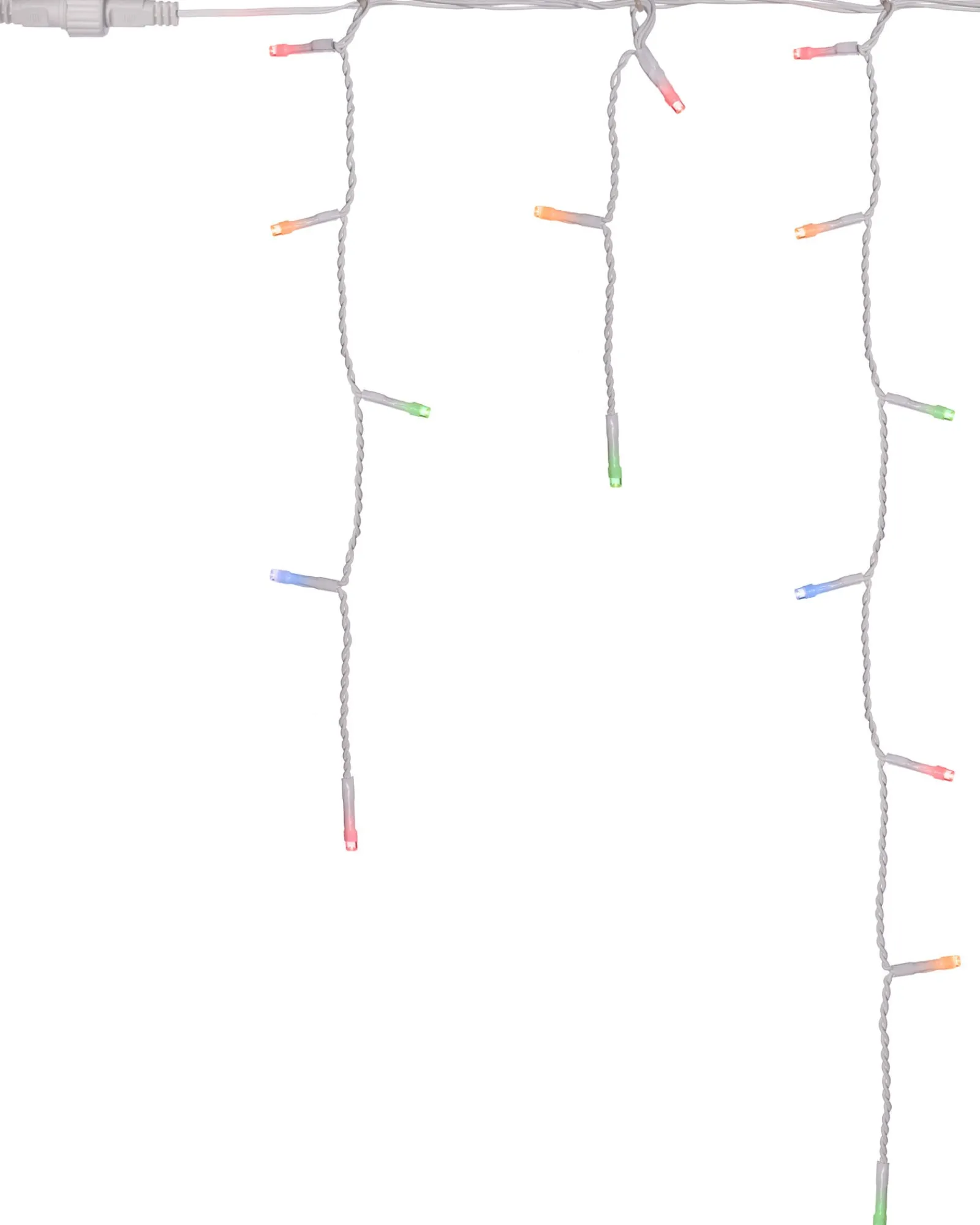 WeRChristmas Connectable Icicle 240 LED Christmas Lights, Multi-Coloured