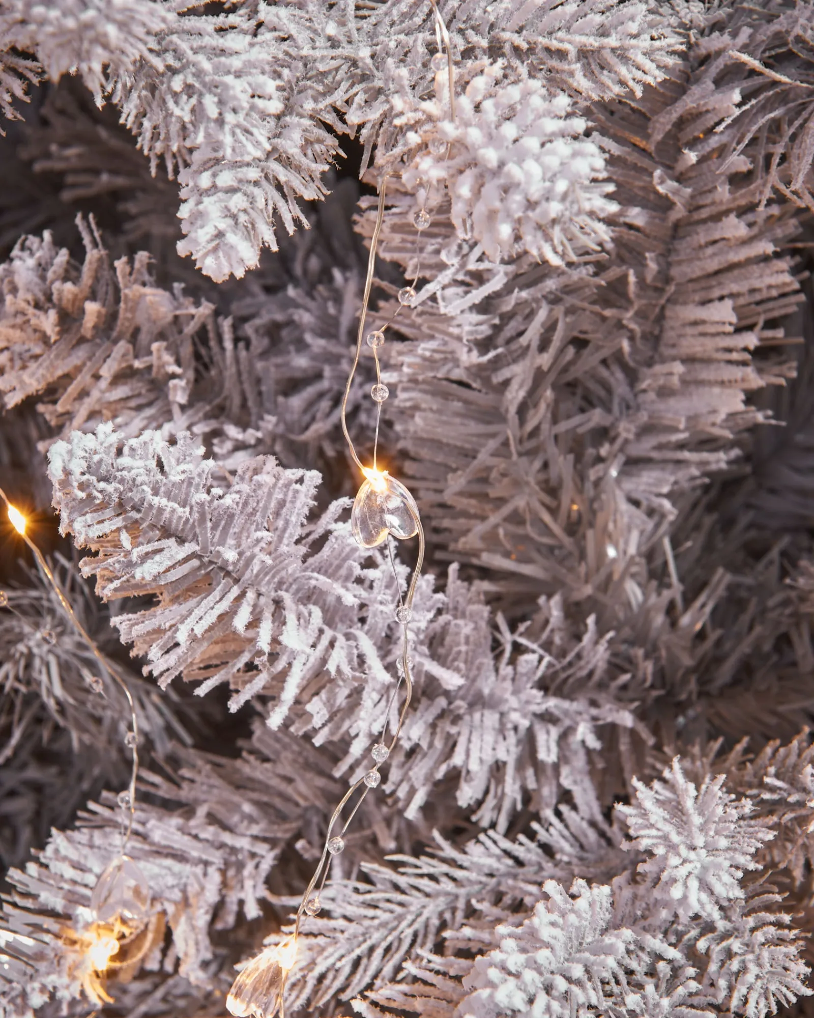 WeRChristmas Copper Wire Heart Light String, 3 M