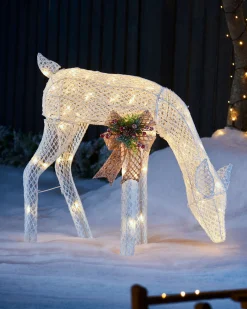 WeRChristmas 3D Reindeer Family Silhouette, 151 Cm