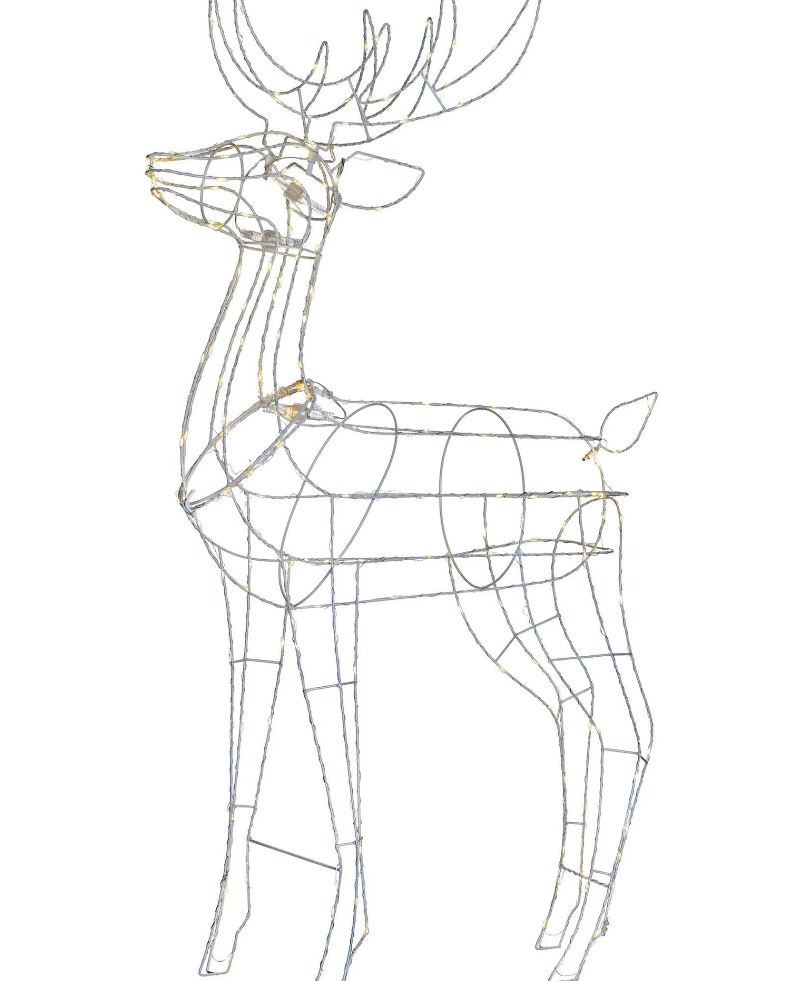 WeRChristmas 3D Standing Reindeer Silhouette, 110 Cm