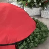 WeRChristmas Extra-Large Garland & Wreath Storage Bag, Red, 120 Cm