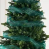 WeRChristmas Green Mesh With Green Foil, 9 M