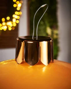 WeRChristmas Inflatable Christmas Bauble, Gold, 76 Cm
