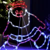 WeRChristmas LED Santa Rope Light Window Silhouette, 61 Cm