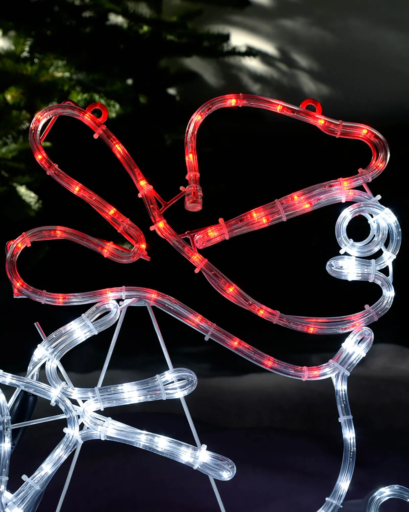 WeRChristmas LED Snowman Rope Light Window Silhouette, 50 Cm