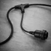 WeRChristmas LINK FESTOON E27 Long Drop Belt, Connectable, 10 Sockets, 100 Cm Spacing