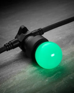 WeRChristmas LINK FESTOON 1.3W E27 LED Bulb, Green