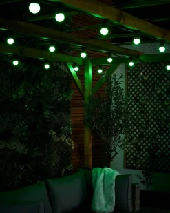 WeRChristmas LINK FESTOON 1.3W E27 LED Bulb, Green