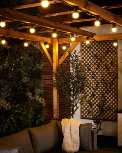 WeRChristmas LINK FESTOON 1.3W E27 LED Bulb, Yellow