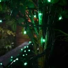 WeRChristmas LINK PRO LED String Lights, Black Cable, Green