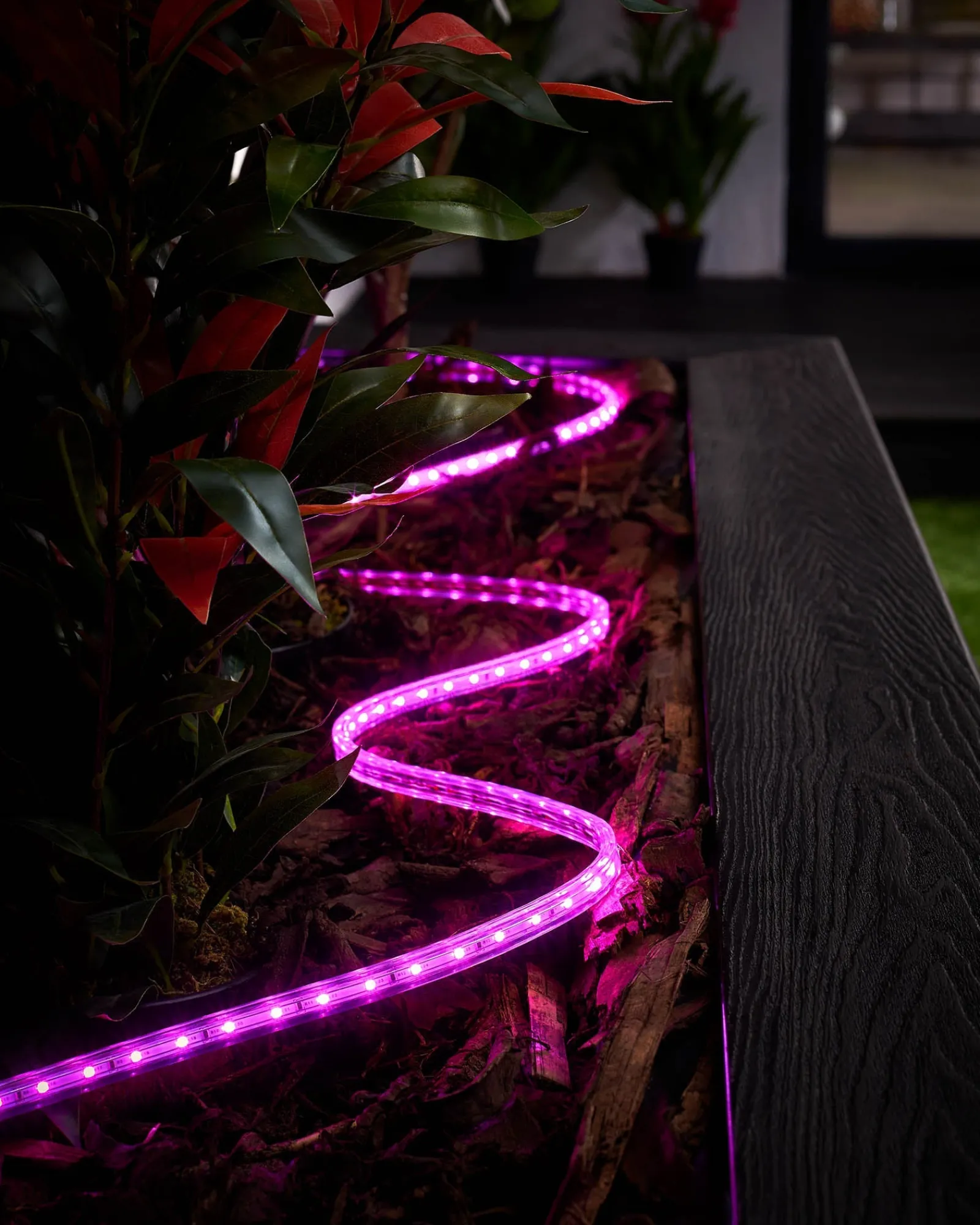 WeRChristmas LINK PRO Strip Light, Made To Measure, Pink