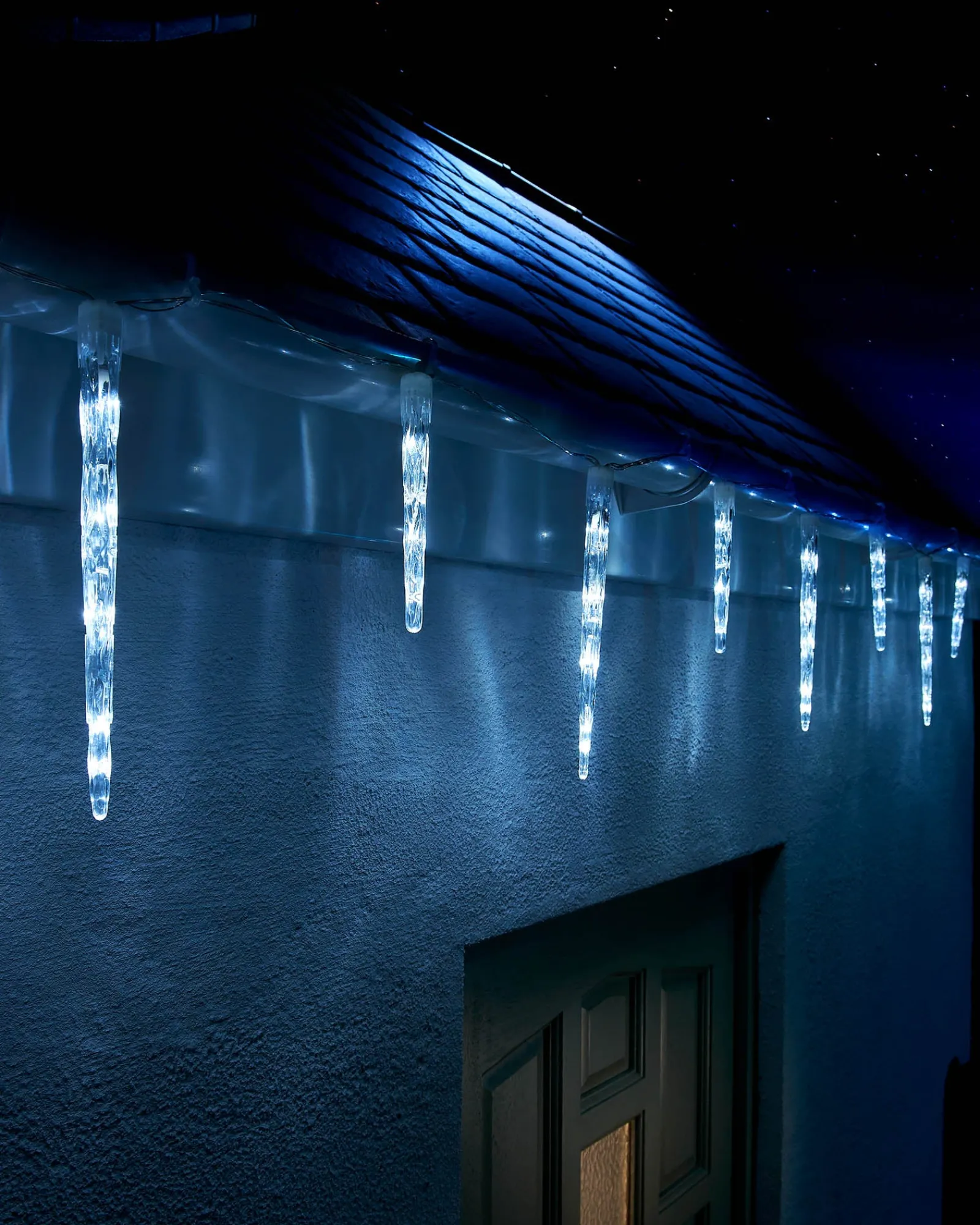 WeRChristmas LINK UP LED Icicle Drop Lights, White