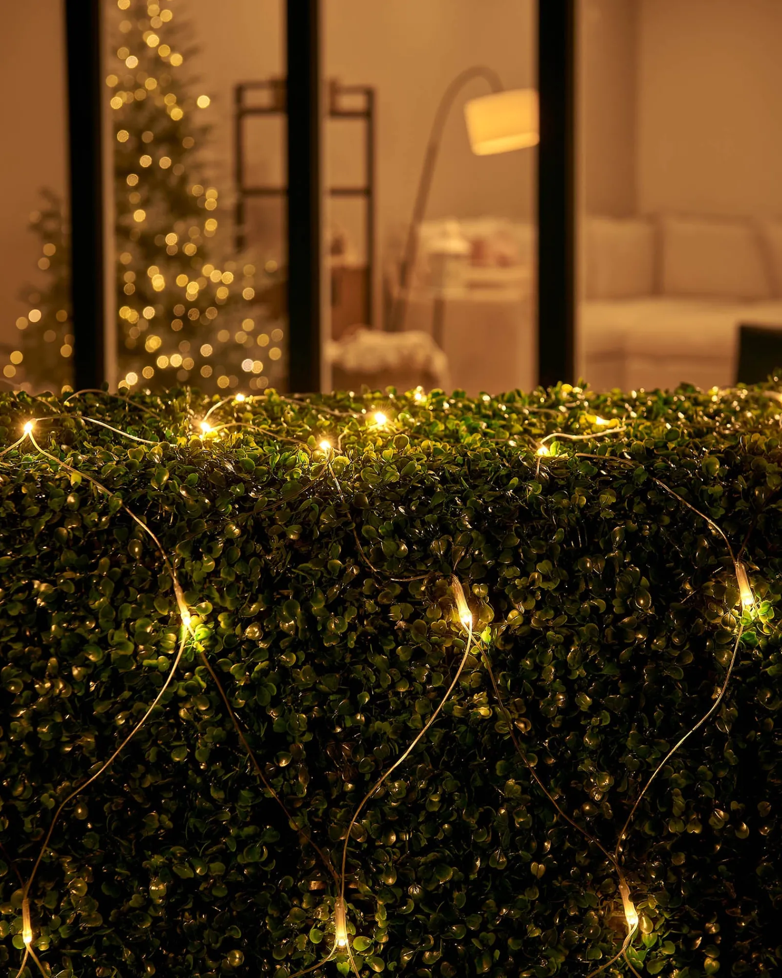 WeRChristmas LINK UP LED Net Lights, 3 M X 3 M, Warm White