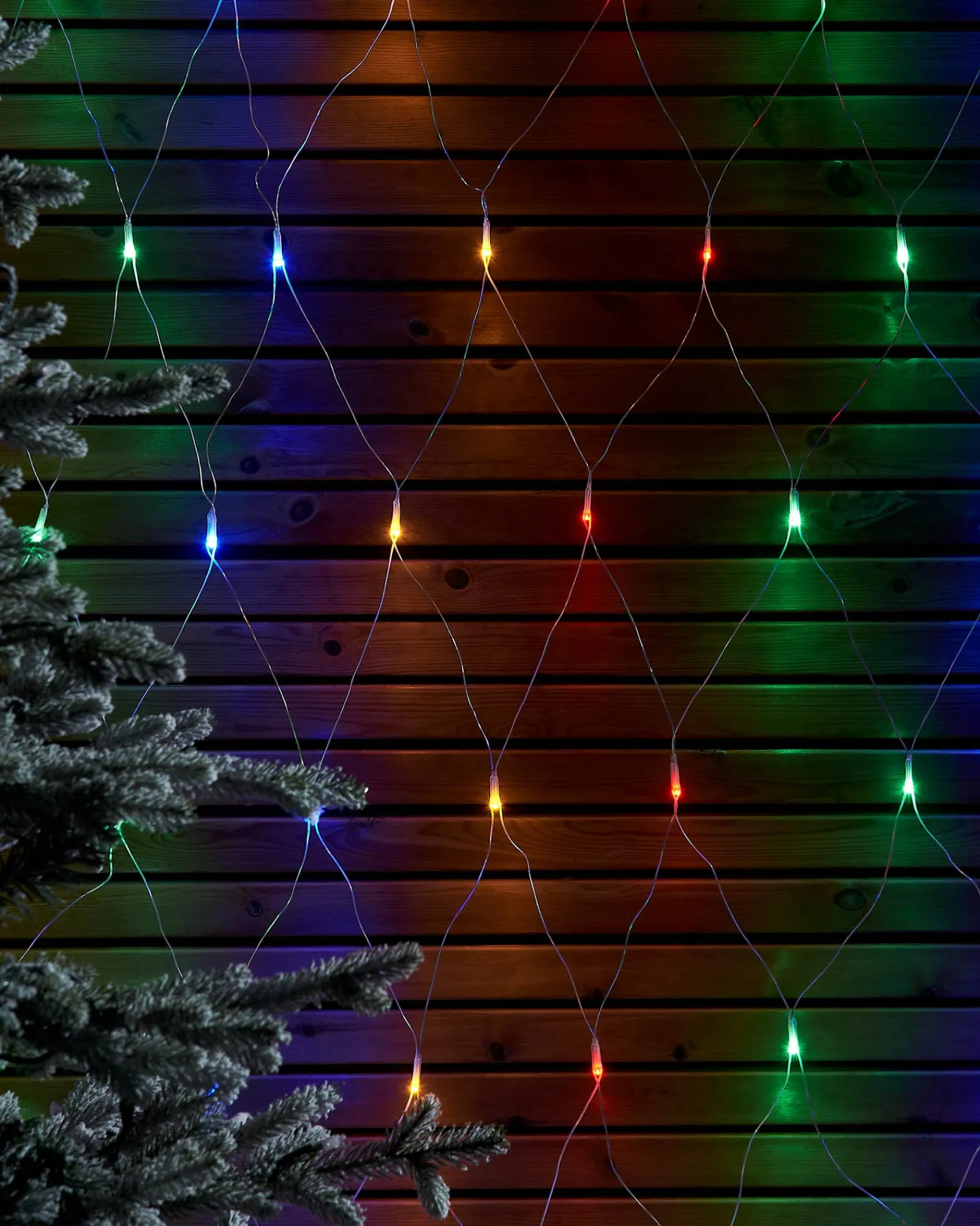 WeRChristmas LINK UP LED Net Lights, 3 M X 3 M, Multi Colour