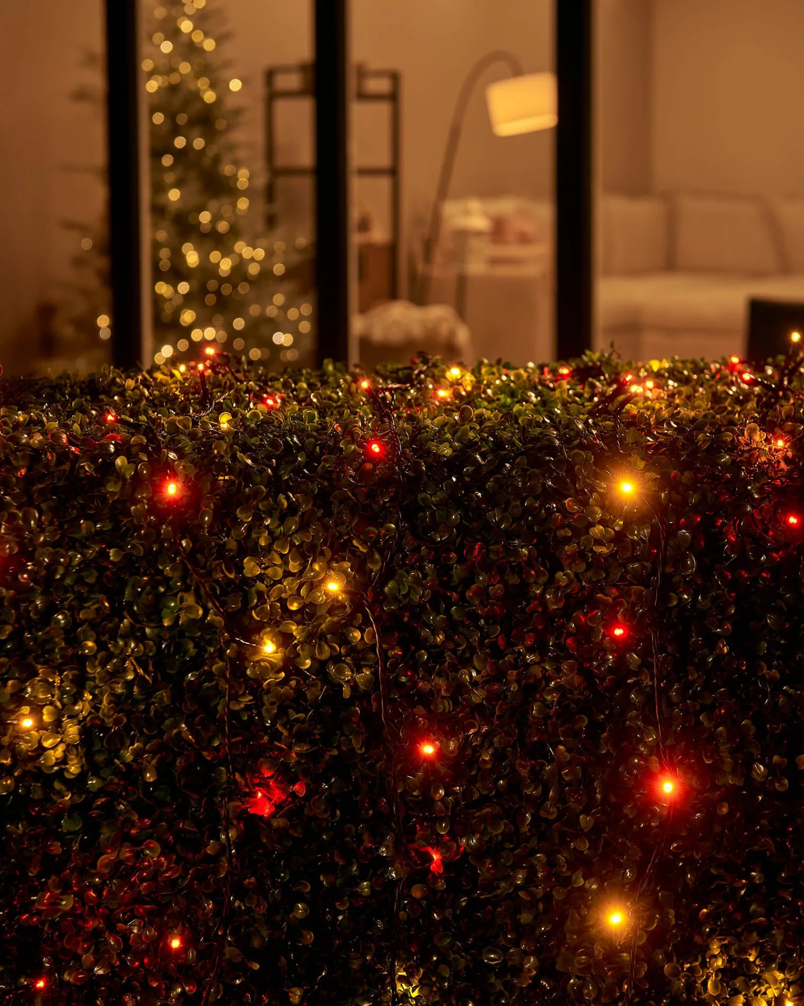 WeRChristmas LINK UP LED String Lights, Black Cable, Autumn Colour