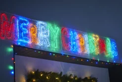 WeRChristmas Merry Christmas Rope Light Silhouette, 292 Cm