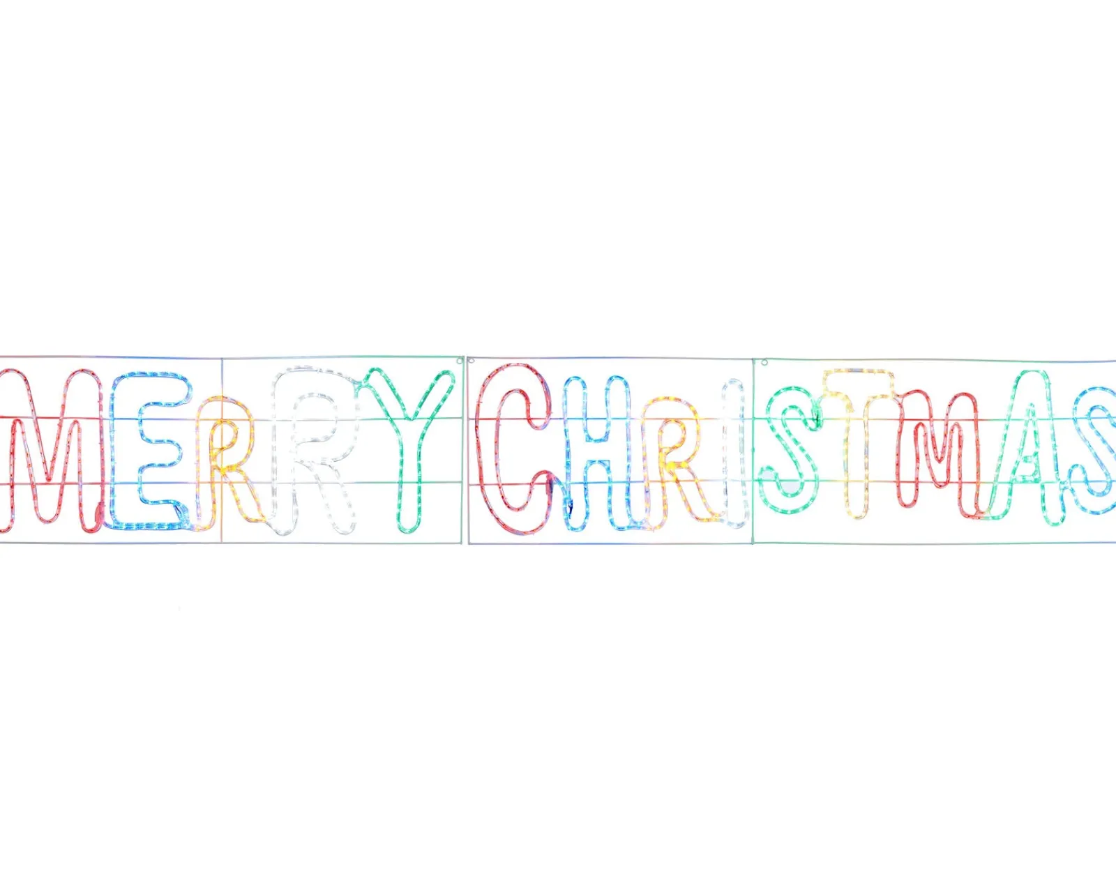 WeRChristmas Merry Christmas Rope Light Silhouette, 292 Cm