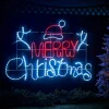 WeRChristmas Merry Christmas Rope Light Silhouette, 1.2 M