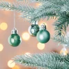 WeRChristmas Mint Green Shatterproof Baubles, 36 Pack, 3 Cm