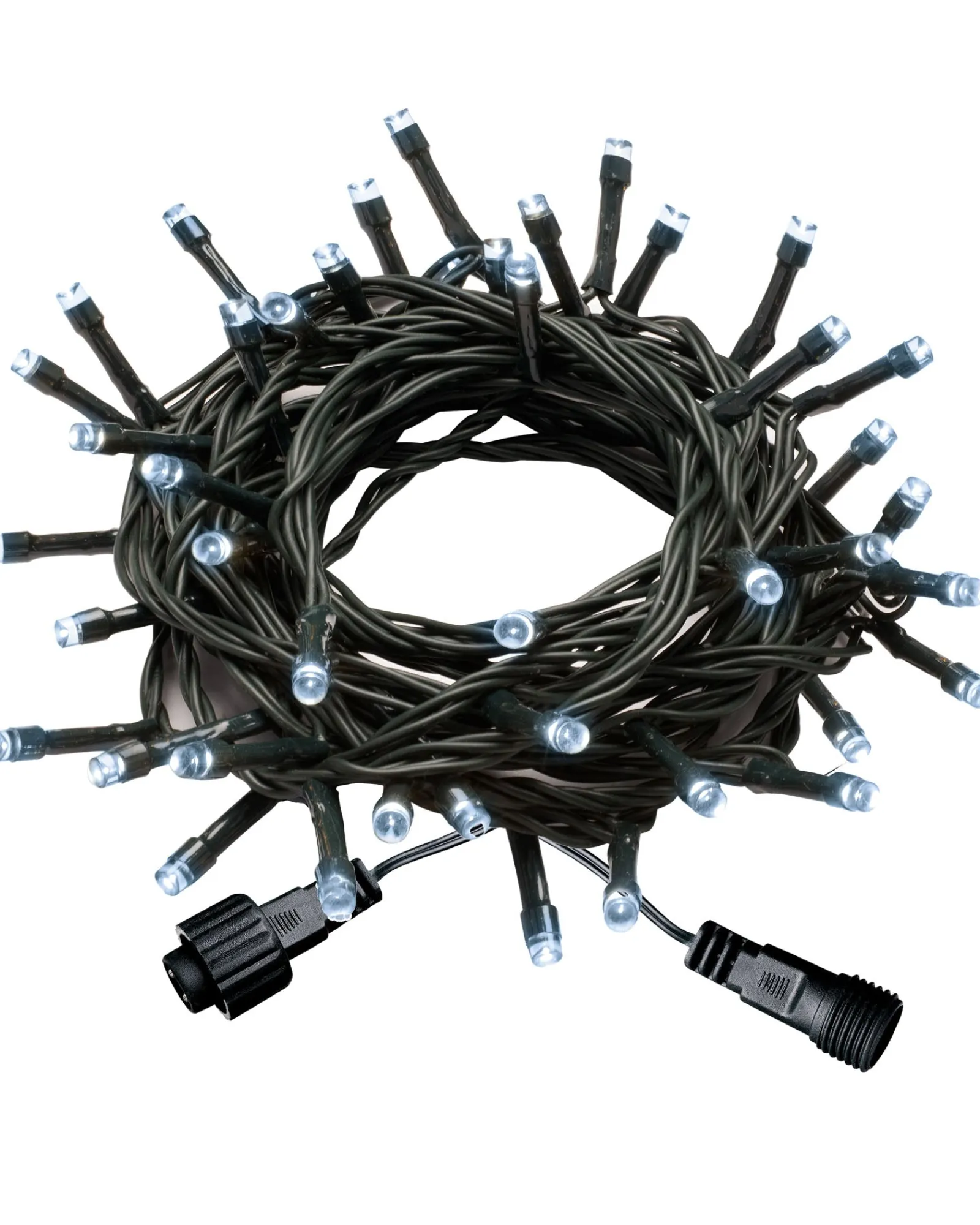 WeRChristmas Multi-Function 50 LED Connectable Light String, Bright White