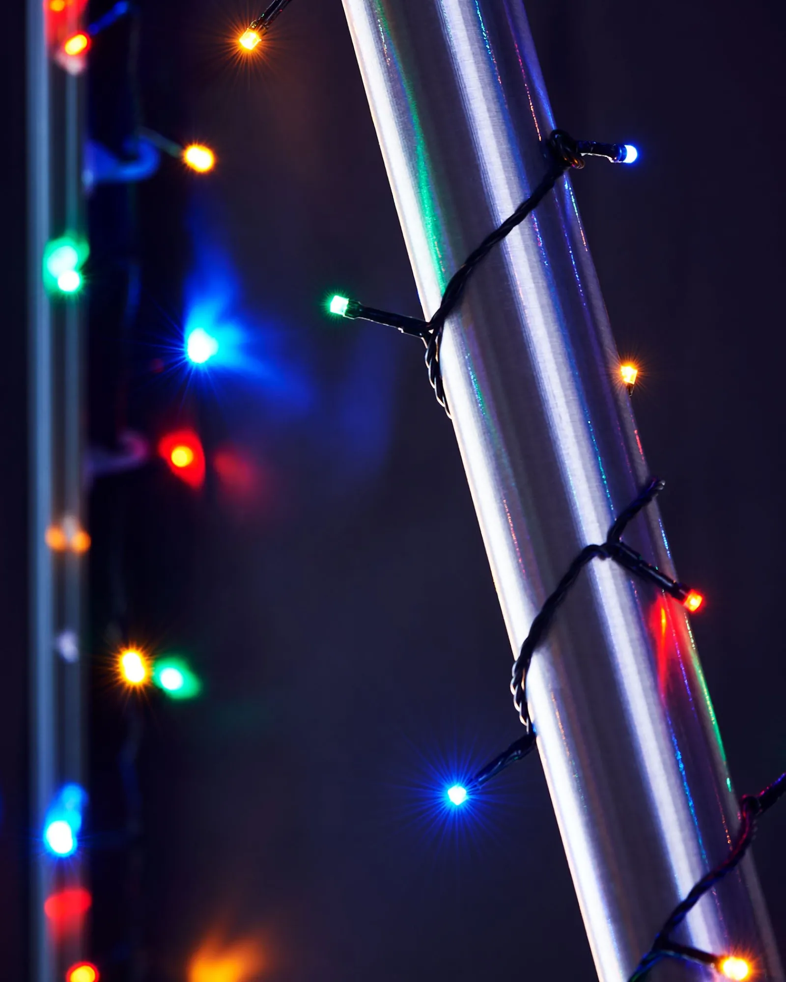 WeRChristmas Outdoor Multi-Function 120 LED Light String, Multi Colour