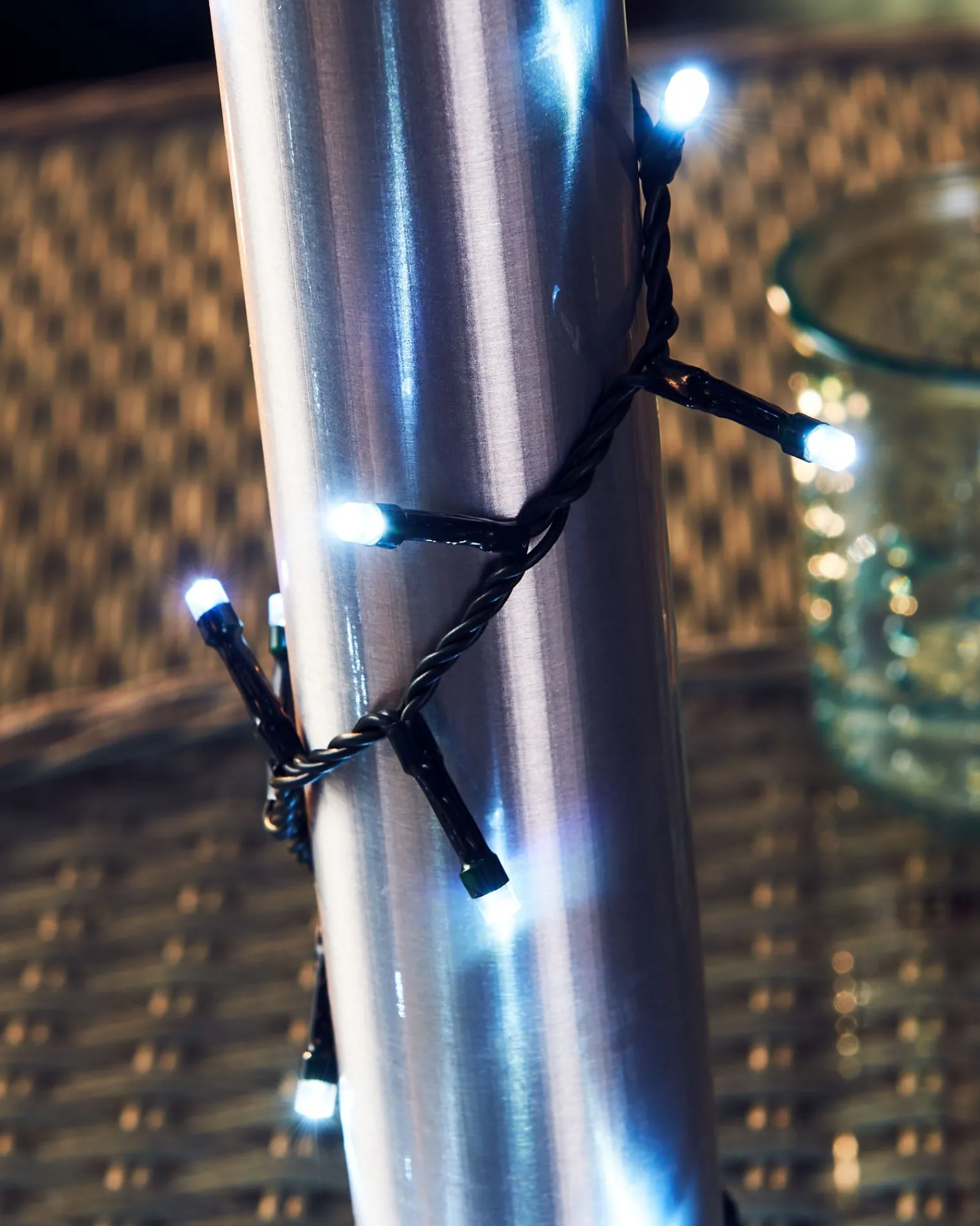 WeRChristmas Outdoor Multi-Function 480 LED Light String, Ice White