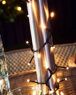 WeRChristmas Outdoor Multi-Function 960 LED Light String, Warm White