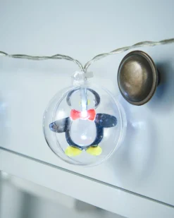 WeRChristmas Penguin Bauble LED Light String, 1.8 M