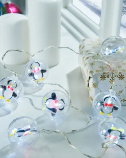 WeRChristmas Penguin Bauble LED Light String, 1.8 M